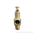 Spring type safety relief valve
